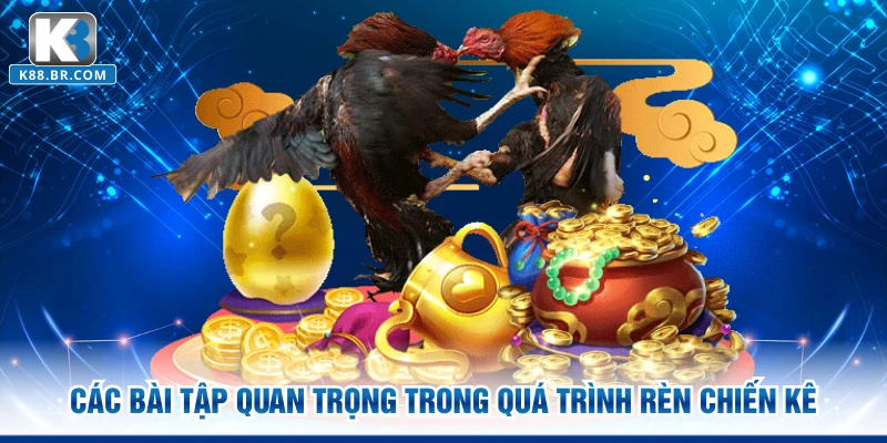 Các bài tập quan trọng trong quá trình rèn chiến kê