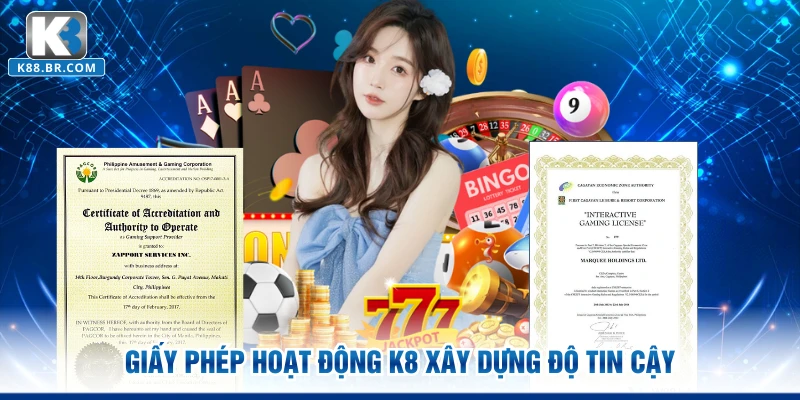 Giấy phép hoạt động K8 xây dựng độ tin cậy
