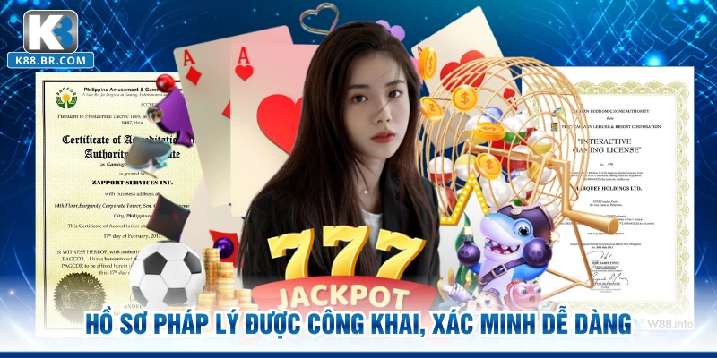 Hồ sơ pháp lý được công khai, xác minh dễ dàng